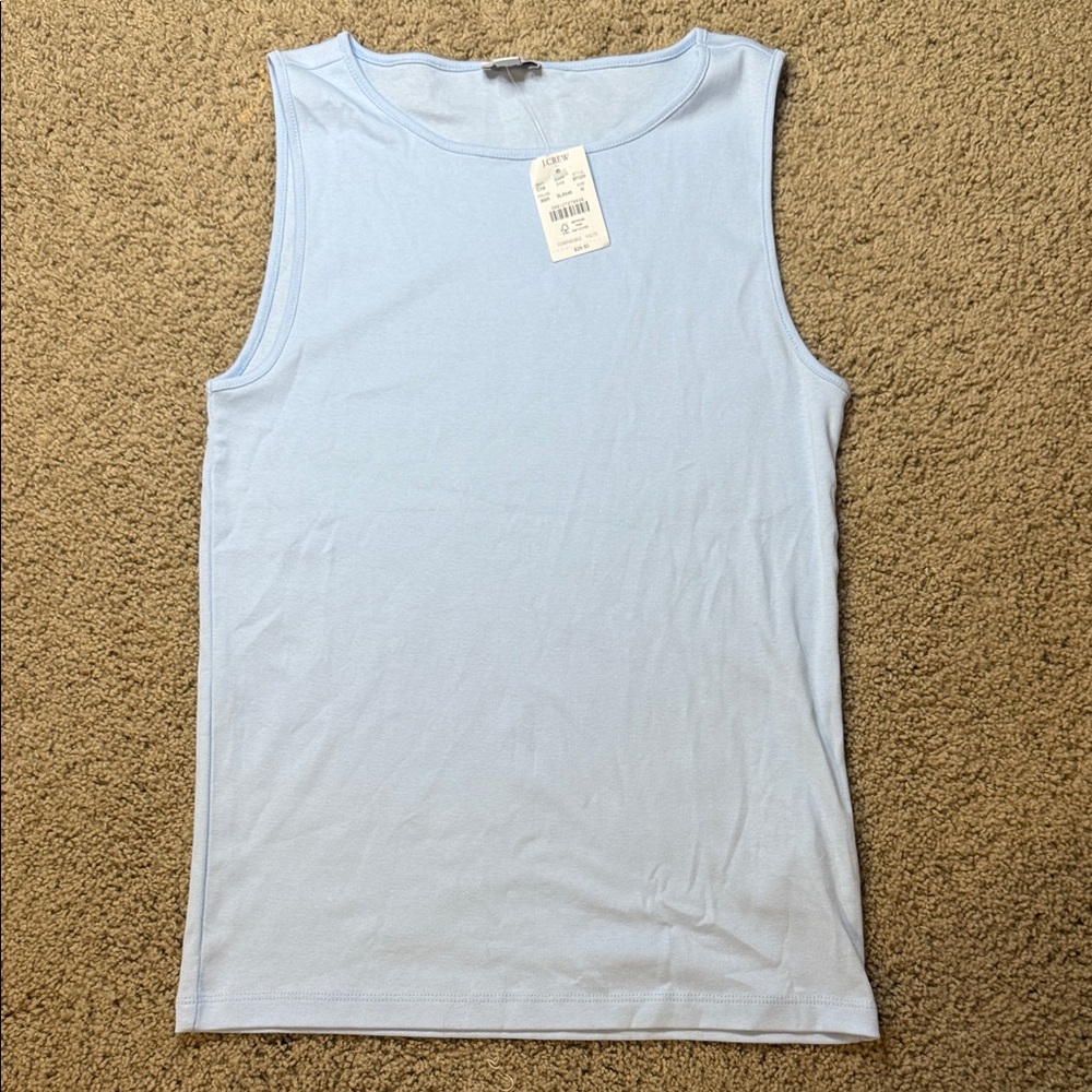 J. Crew Sky Blue Tank Top